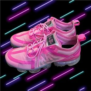 Nike Women’s 8.5 Air VaporMax 2019 Run Utility Pink Rose Sneakers Running Shoes